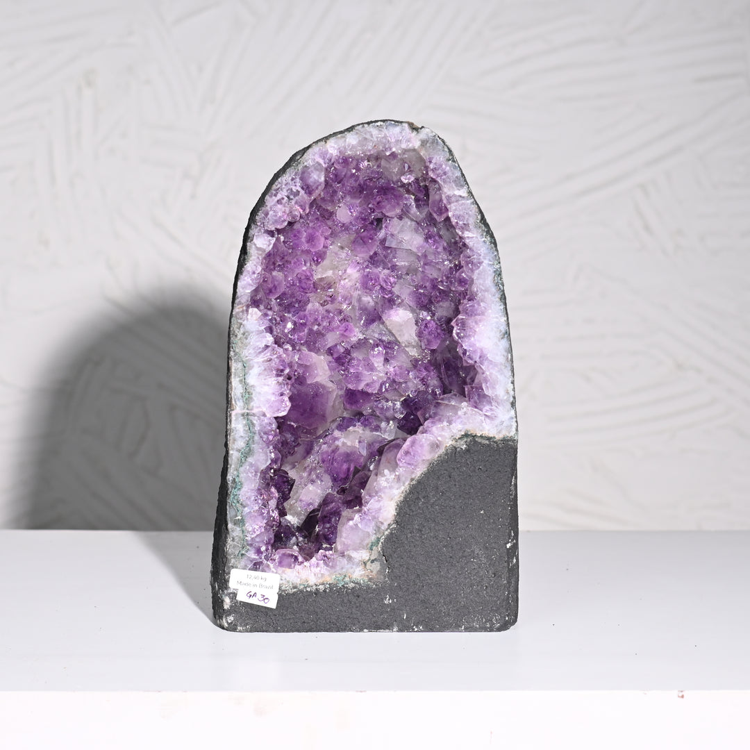 Natural Amethyst Geode 12.40kg - Raw Crystal for Healing