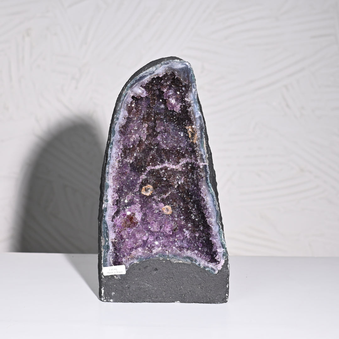 Natural Amethyst Geode 7.60kg - Raw Crystal for Healing