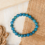 Load image into Gallery viewer, Natural Apatite Bracelet 8mm Beads Stretchable | Healing Crystal Jewelry