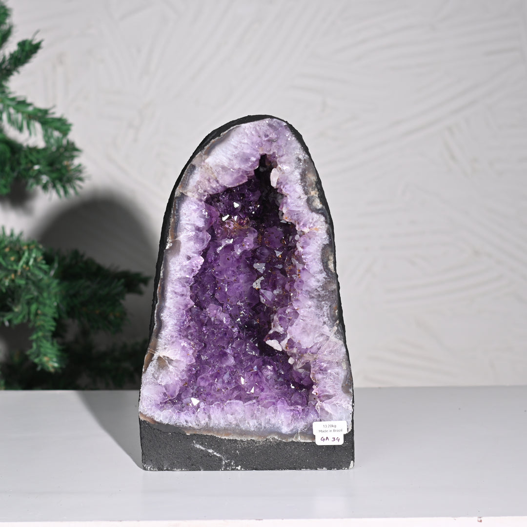 Natural Amethyst Geode 13.20kg - Raw Crystal for Healing