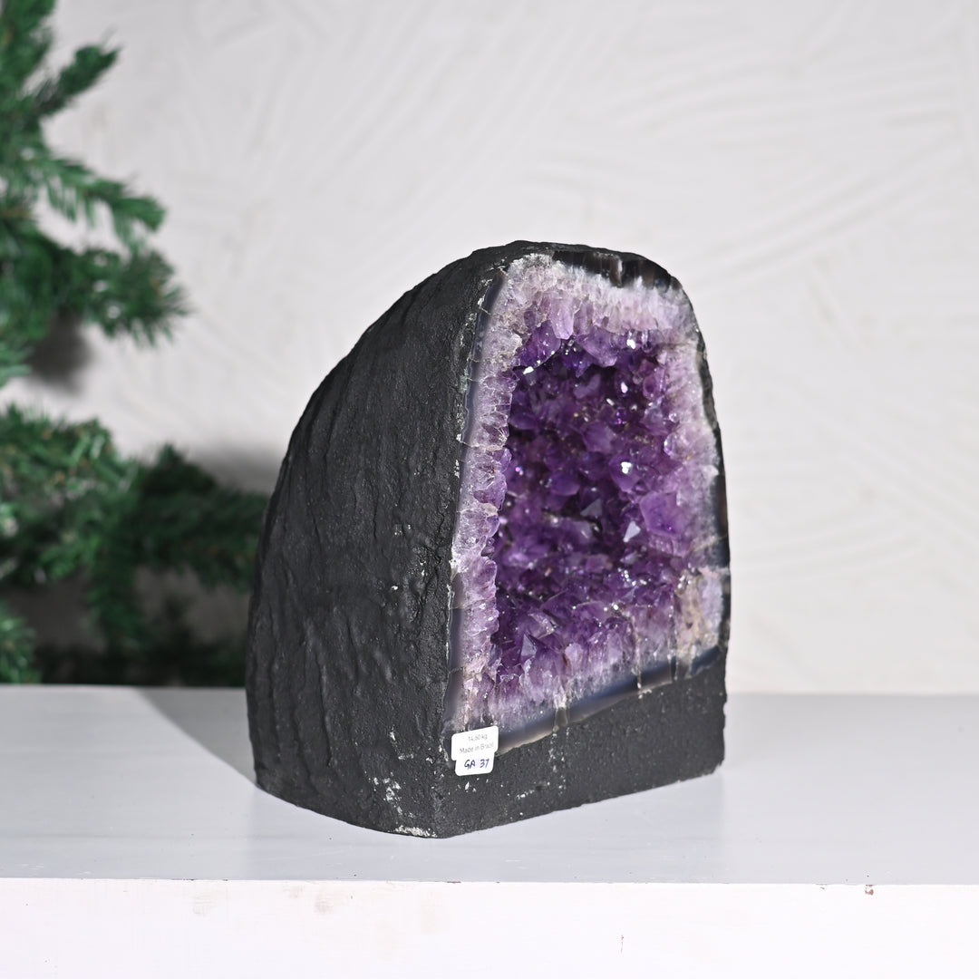 Natural Amethyst Geode 14.60kg - Raw Crystal for Healing
