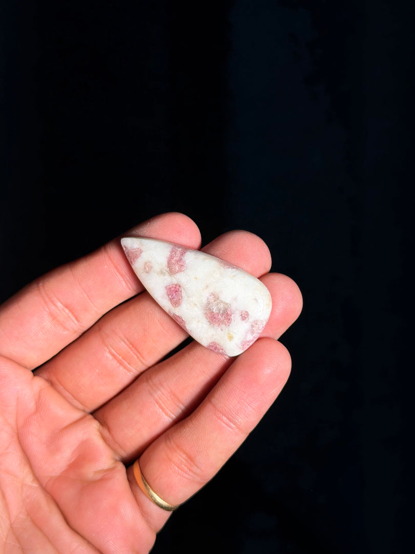 Natural Pink Tourmaline Quartz Stone 12.43g – High Quality Crystal