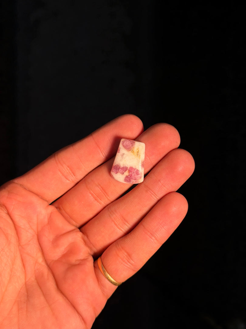 3.30g Pink Tourmaline Quartz Gemstone – Natural Energy Healing Stone
