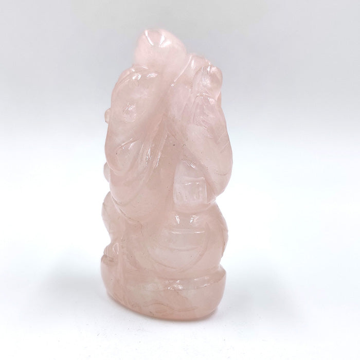 Rose Quartz Ganesha