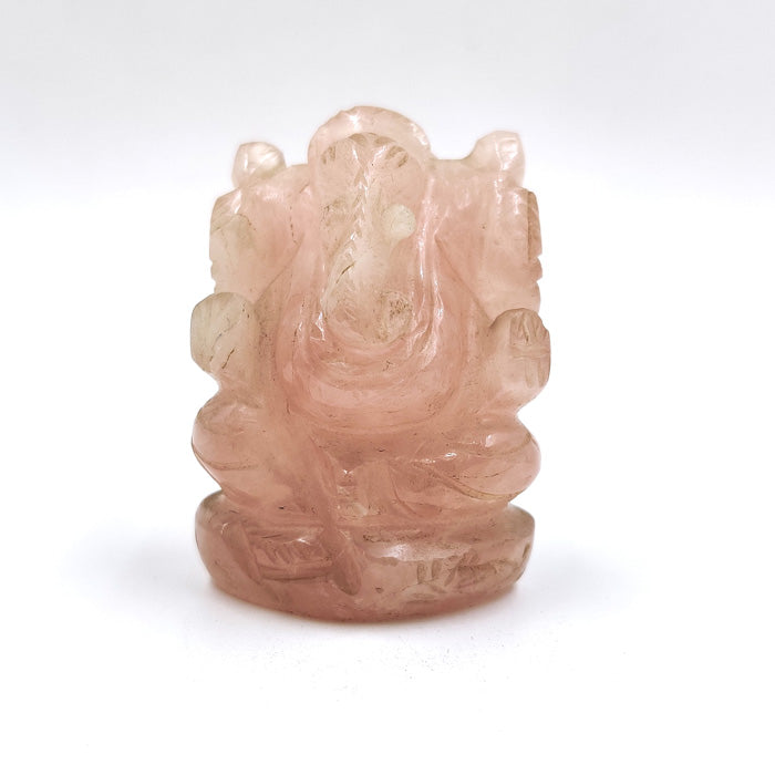 Rose Quartz Ganesha