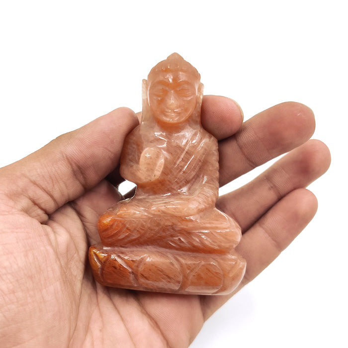 Goldy Quartz Buddha