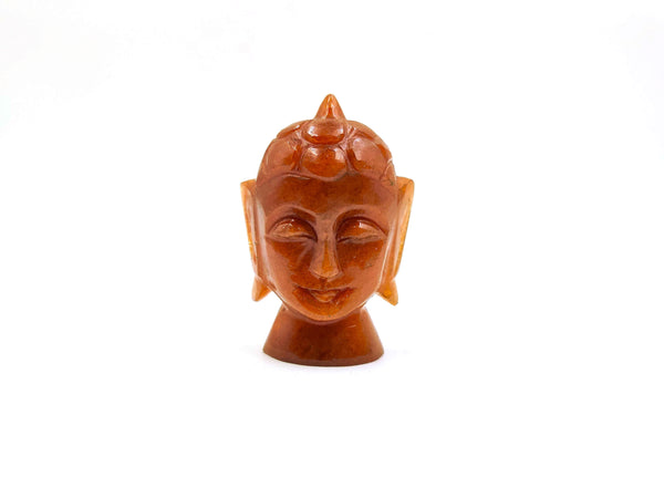 Brown Aventurine Buddha Head – Vibrating Crystals, Jaipur