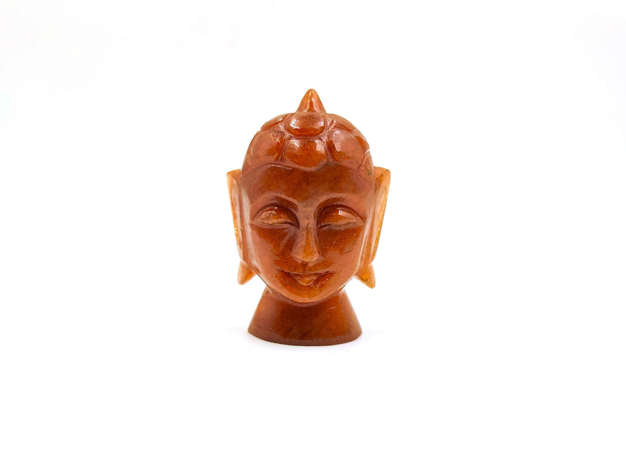 Brown Aventurine Buddha Head