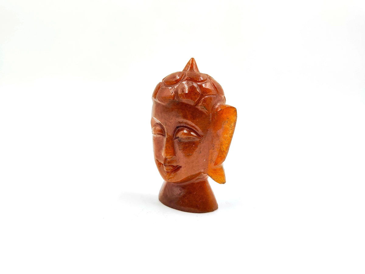 Brown Aventurine Buddha Head