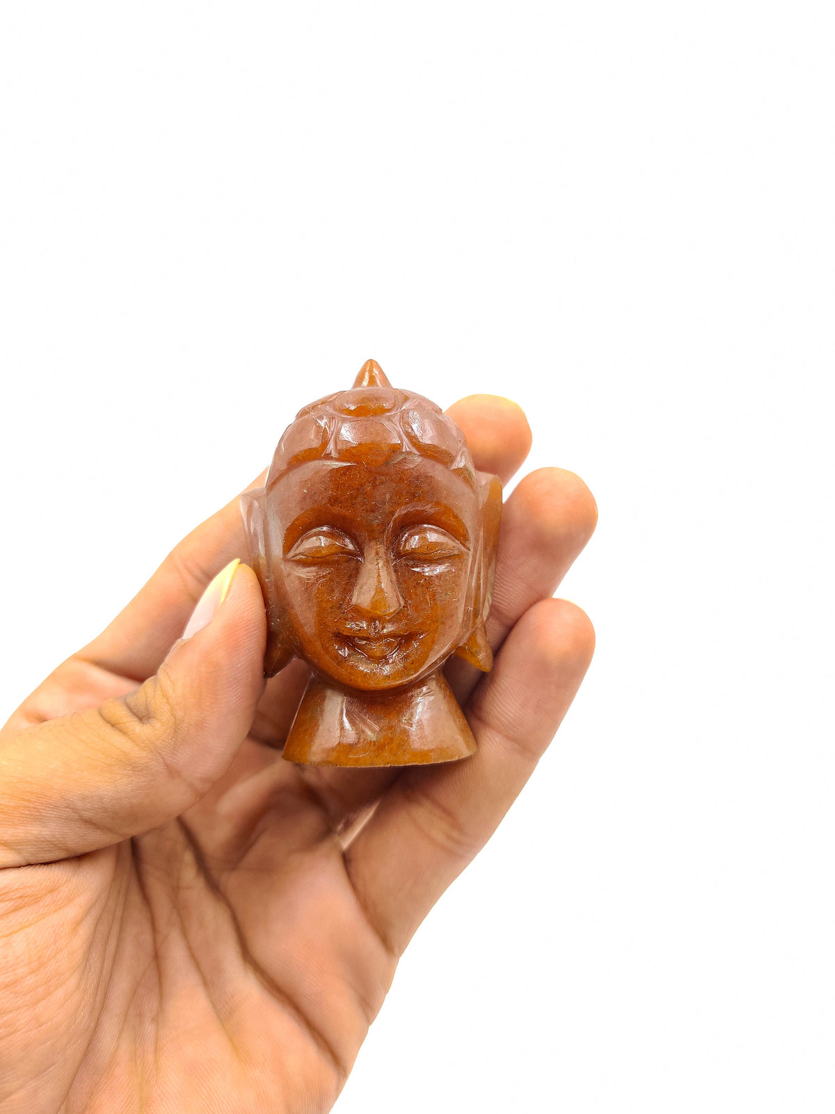 Brown Aventurine Buddha Head