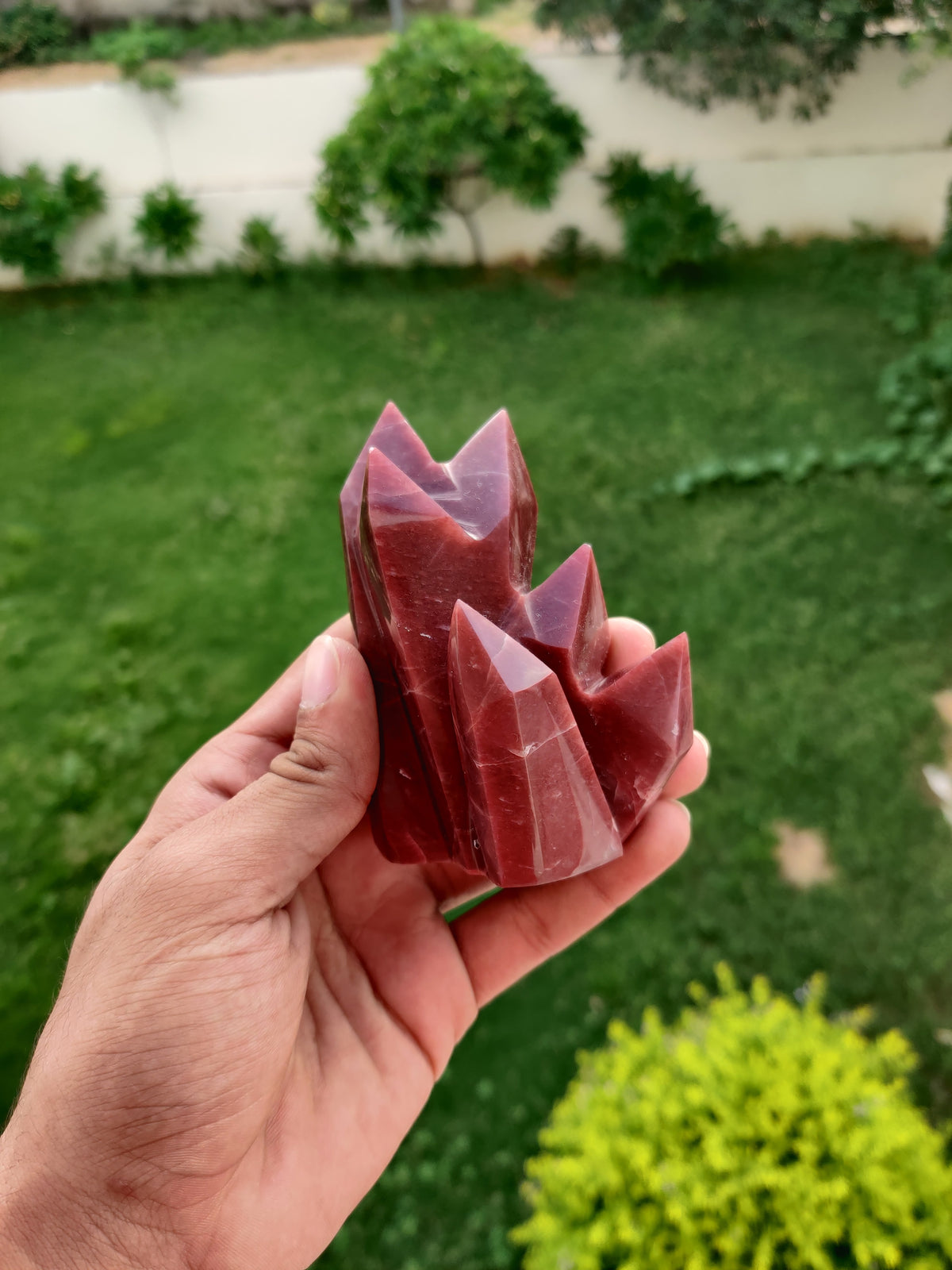 Brown Aventurine Cluster Tower – Vibrating Crystals, Jaipur