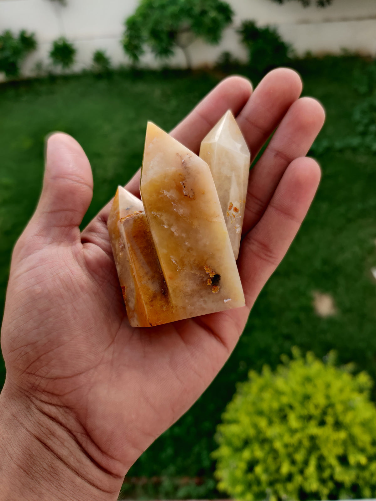 Yellow Aventurine Cluster Tower