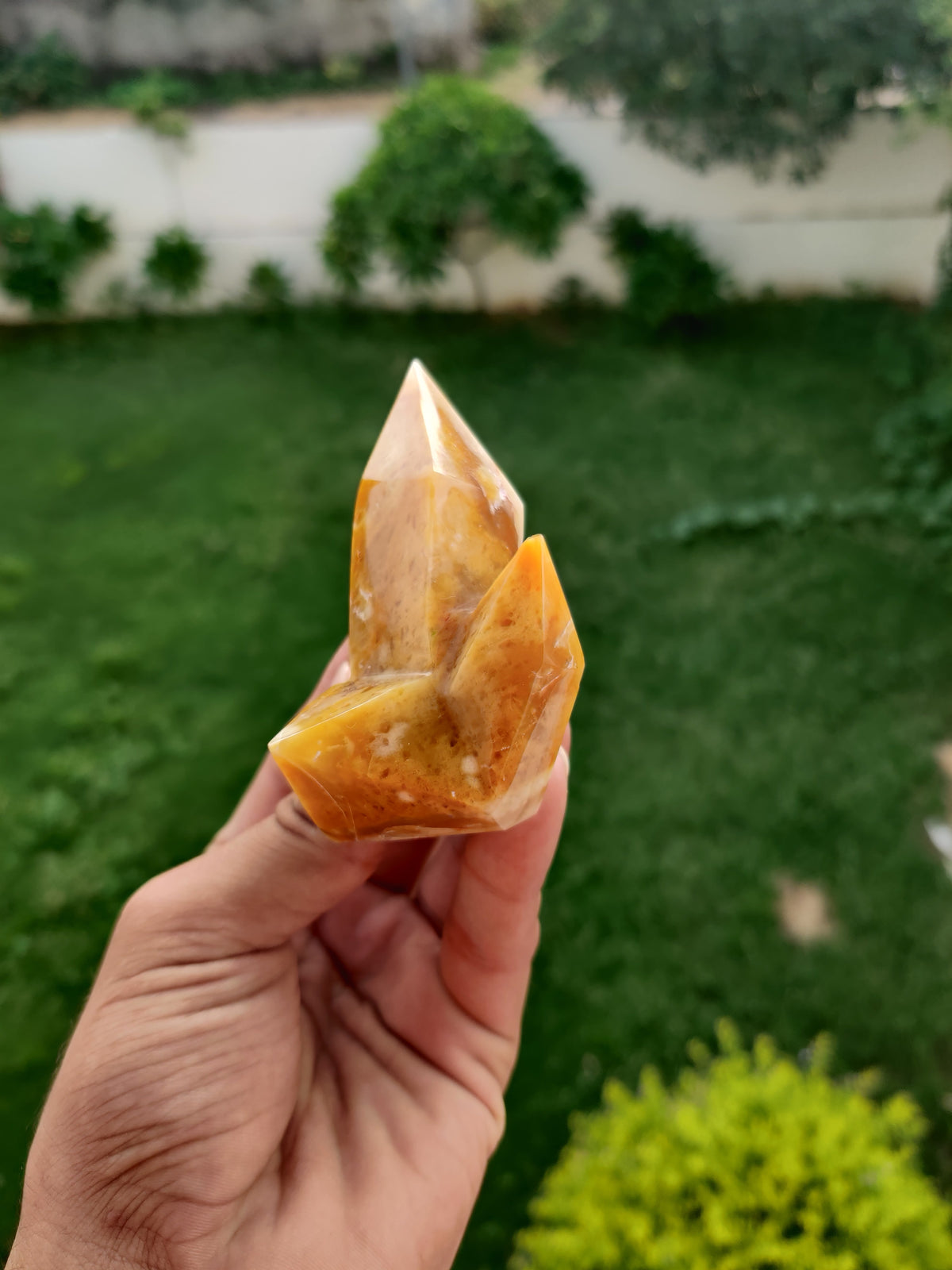 Yellow Aventurine Cluster Tower