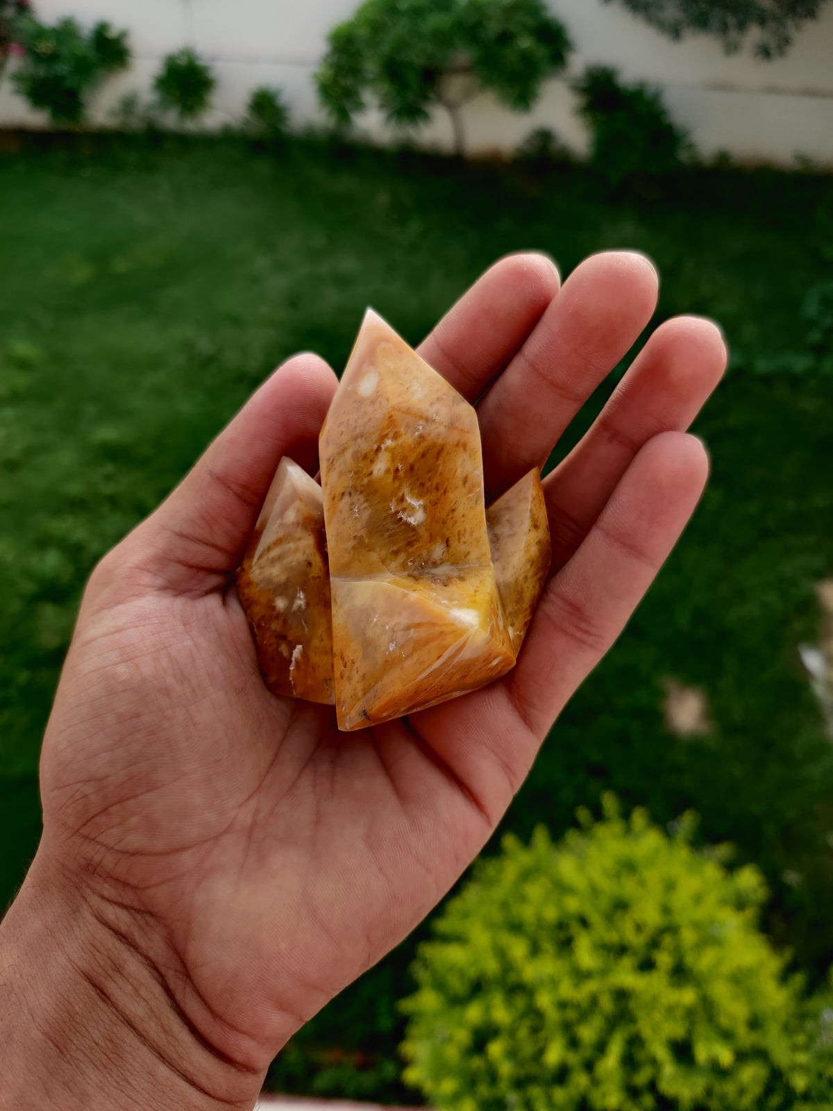 Yellow Aventurine Cluster Tower