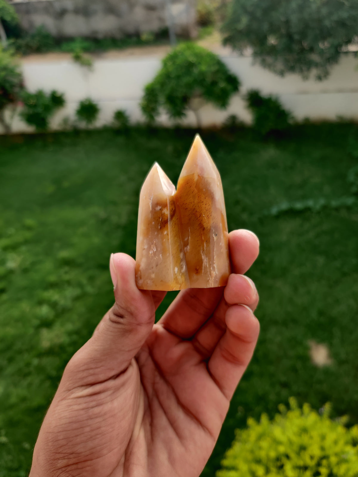 Yellow Aventurine Cluster Tower – Vibrating Crystals, Jaipur