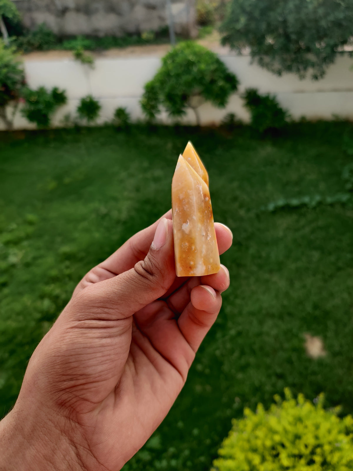 Yellow Aventurine Cluster Tower