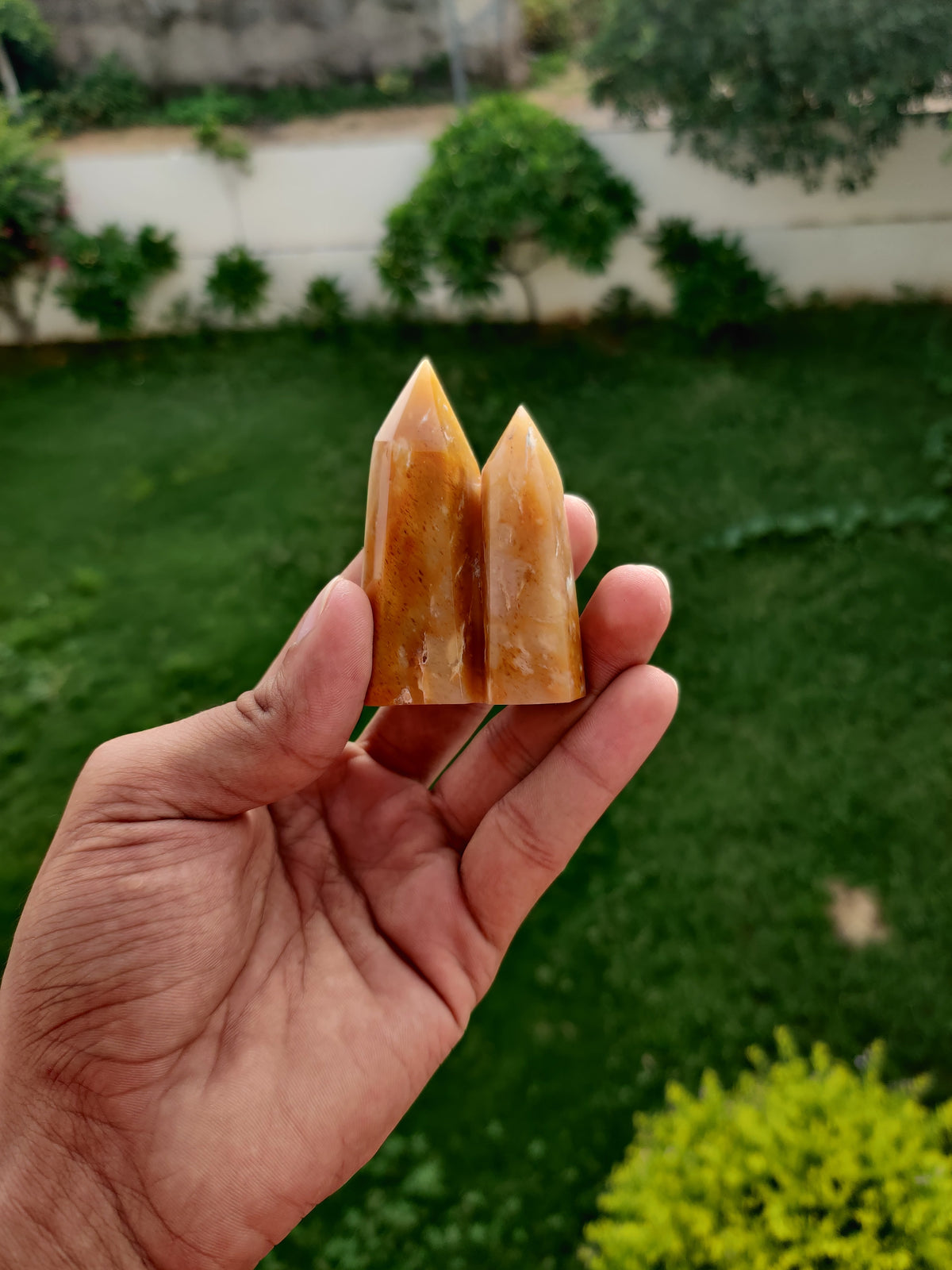 Yellow Aventurine Cluster Tower
