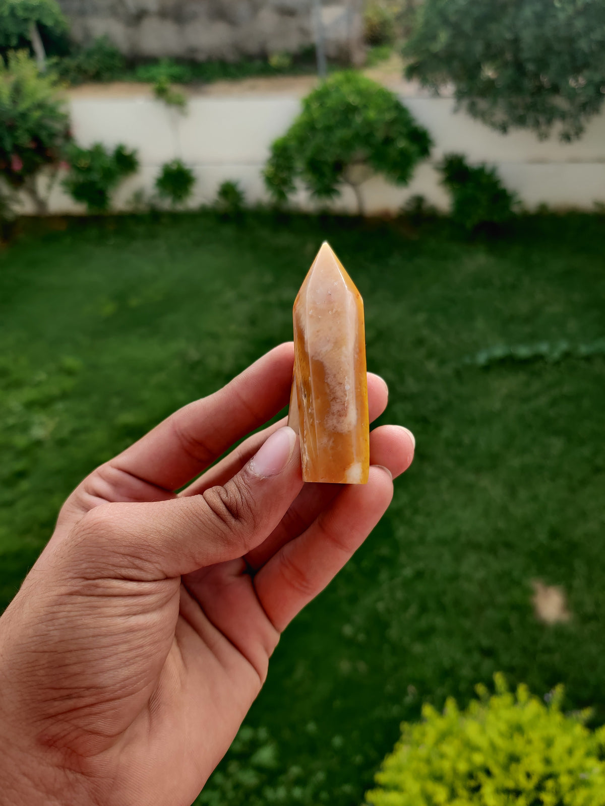 Yellow Aventurine Cluster Tower