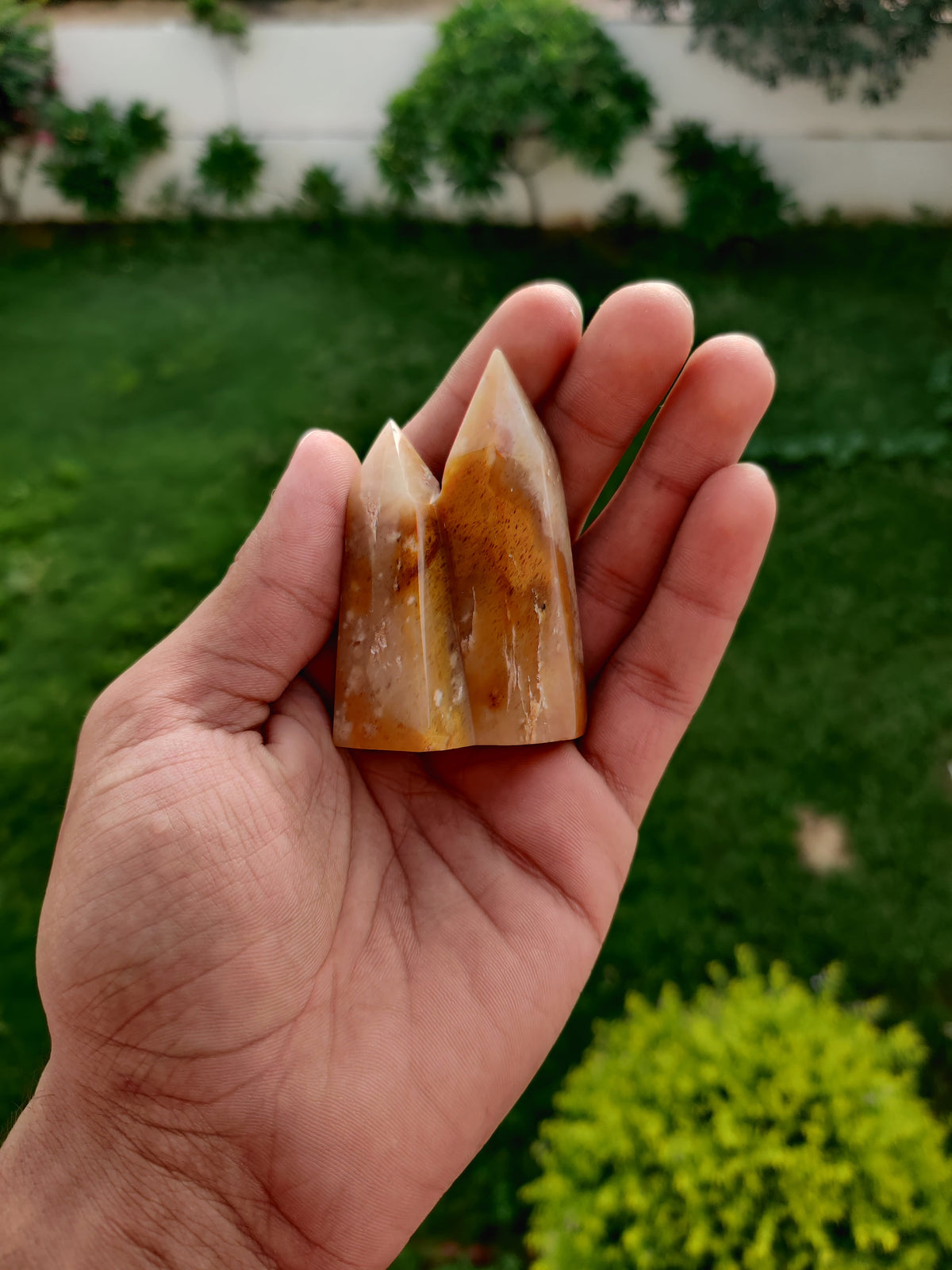 Yellow Aventurine Cluster Tower