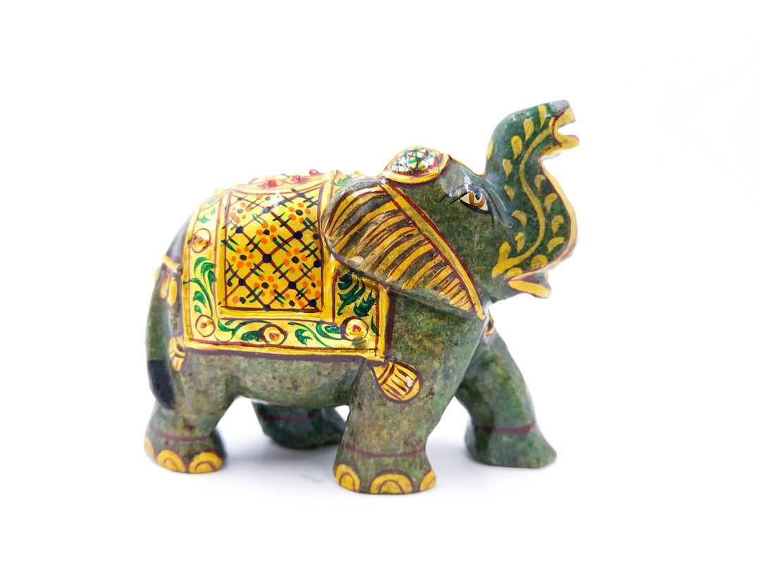 Green Aventurine Elephant