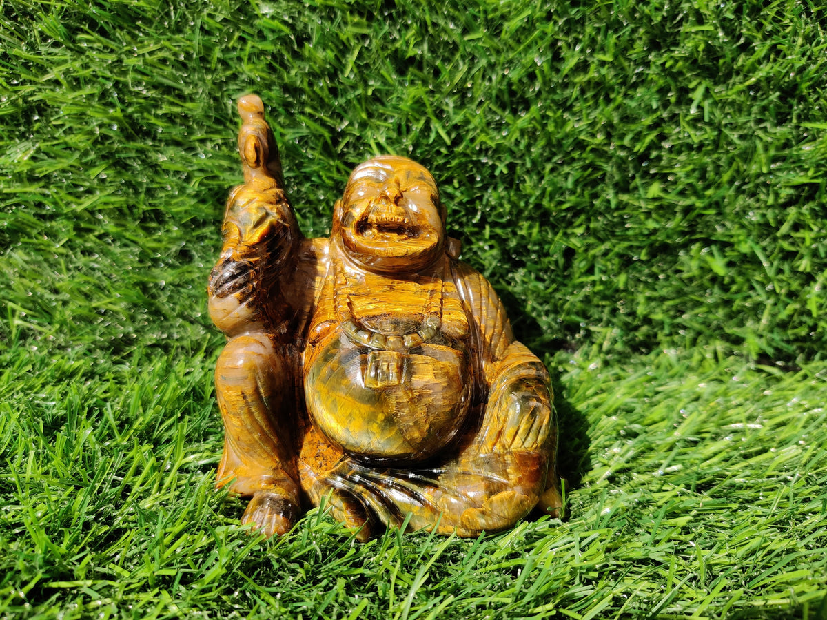 Neolite Laughing Buddha – Vibrating Crystals, Jaipur