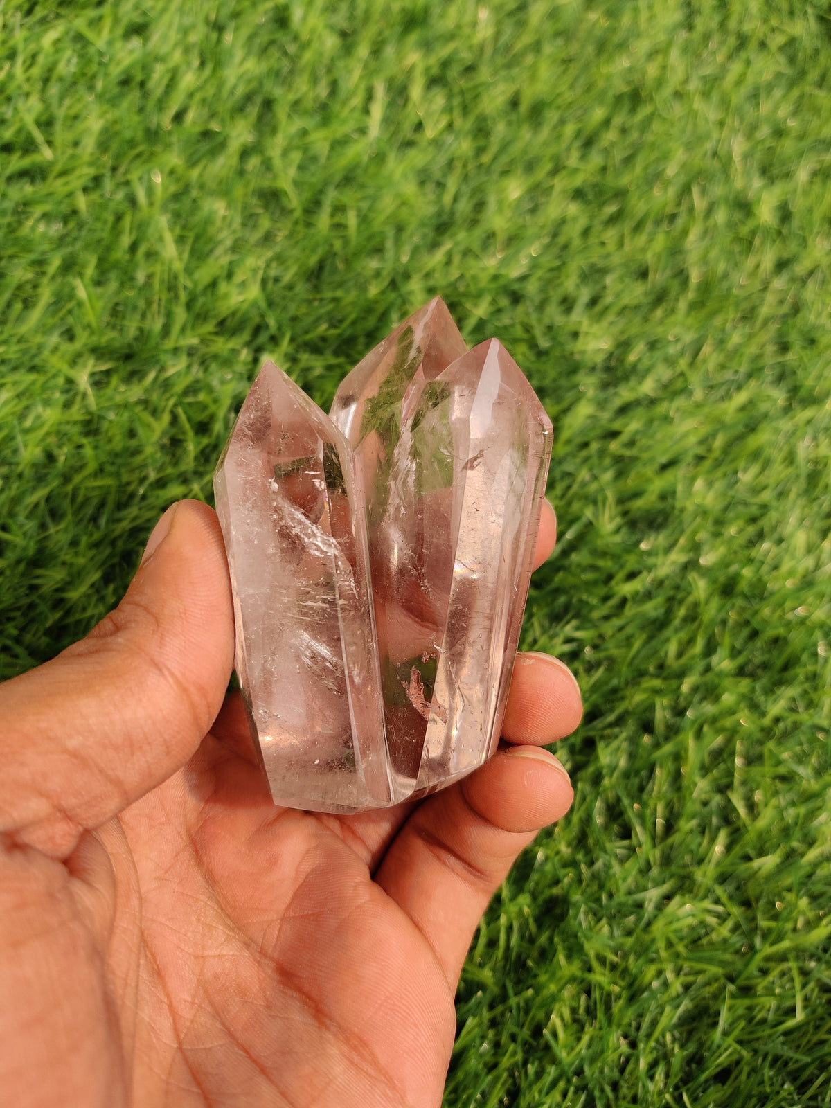 Smoky Rutile Quartz Tower – Vibrating Crystals, Jaipur