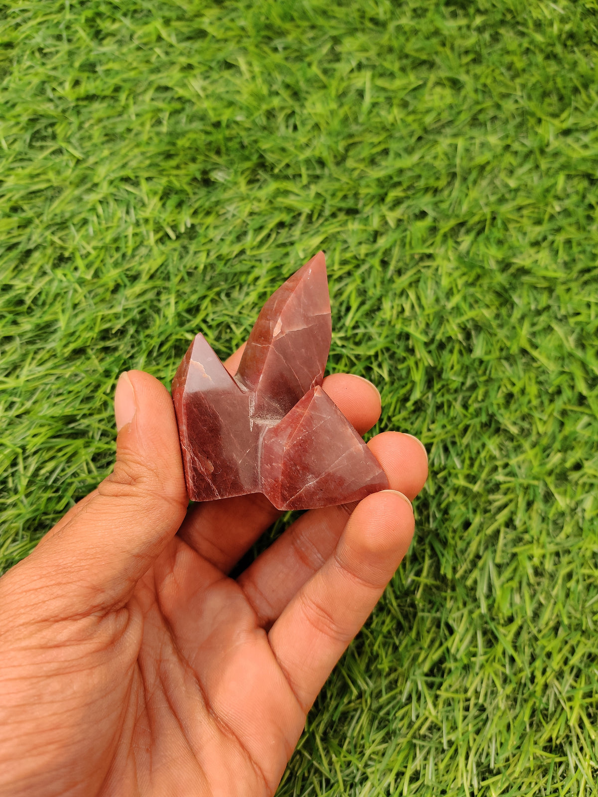 Red Aventurine Tower – Vibrating Crystals, Jaipur