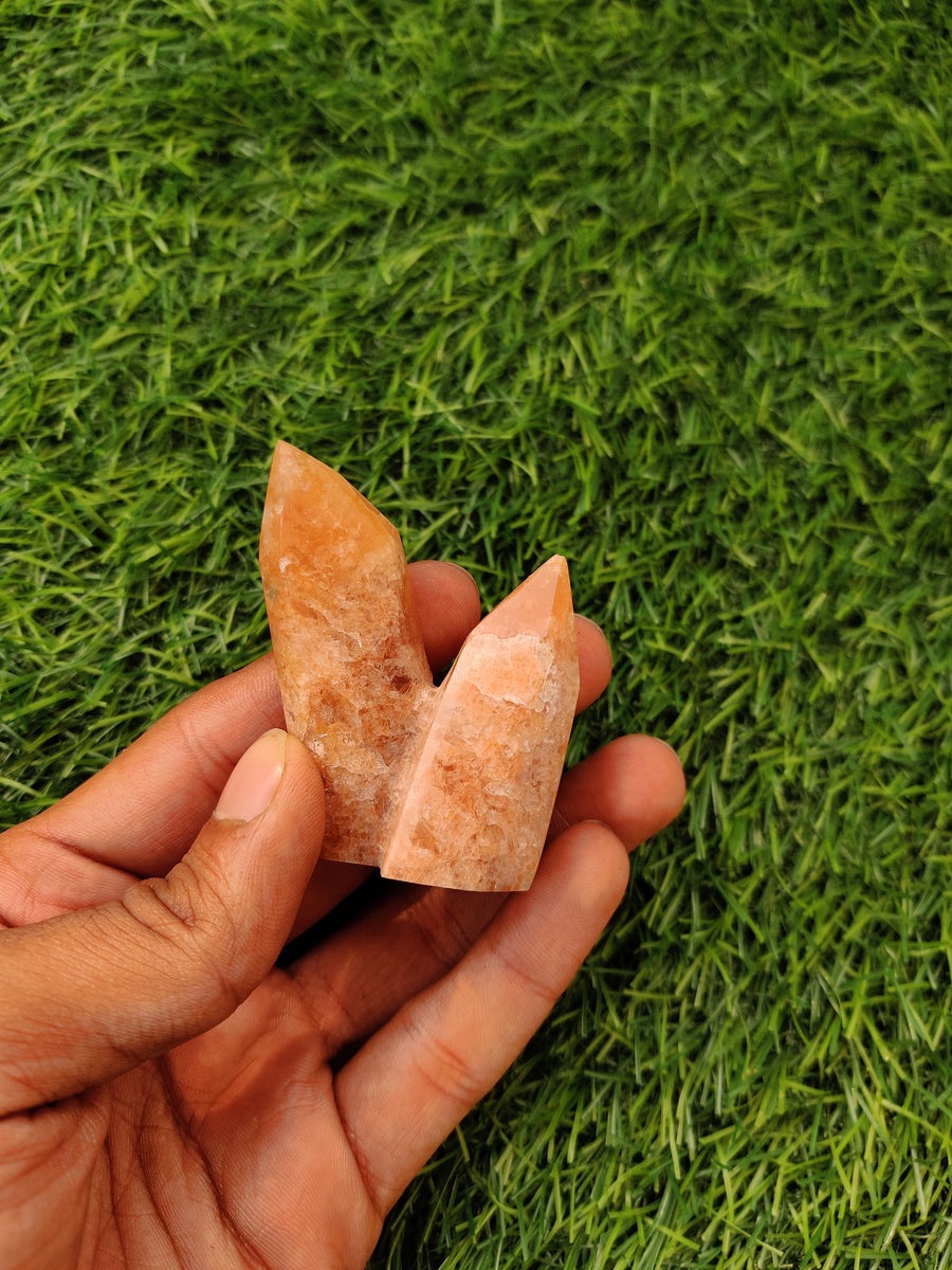 Peach Aventurine Tower