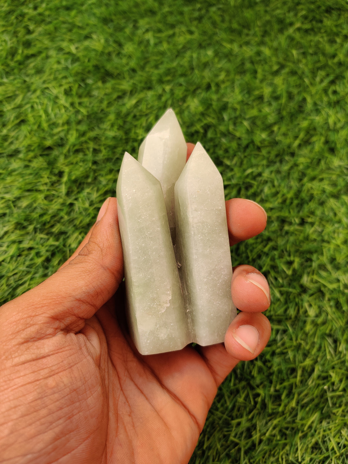 Green Aventurine Tower – Vibrating Crystals, Jaipur