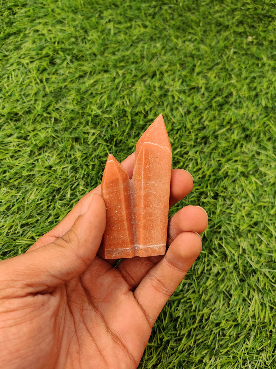 Orange Aventurine Tower