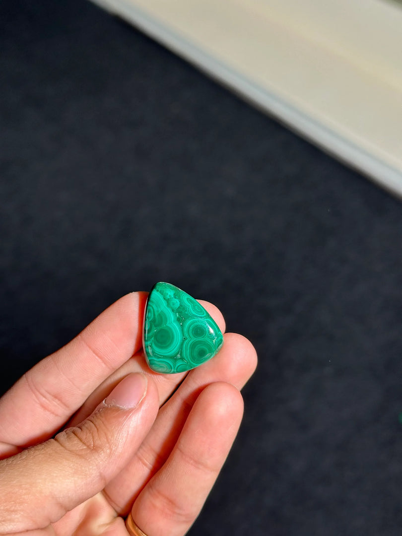 12.00g Malachite Stone – Natural Green Healing Crystal