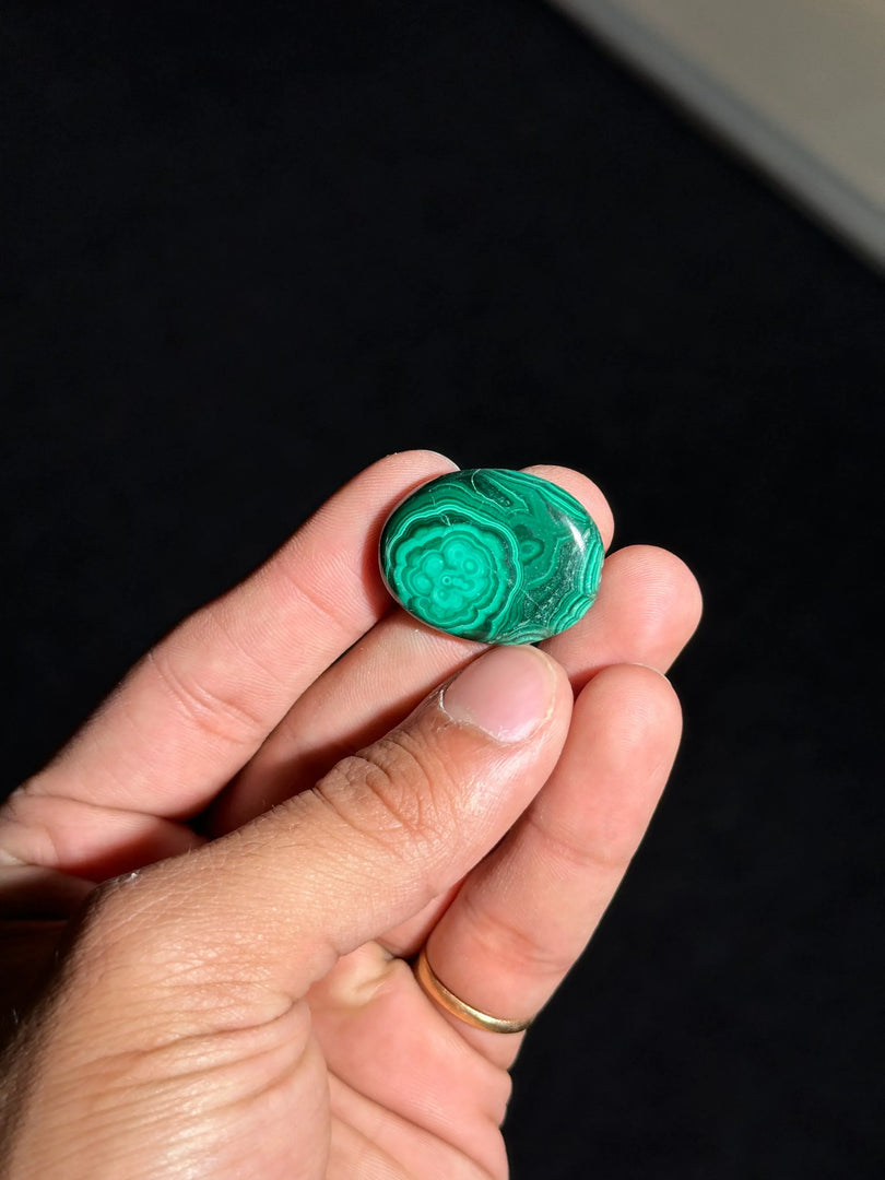 Malachite Gemstone 10.96g – Authentic Energy Healing Stone