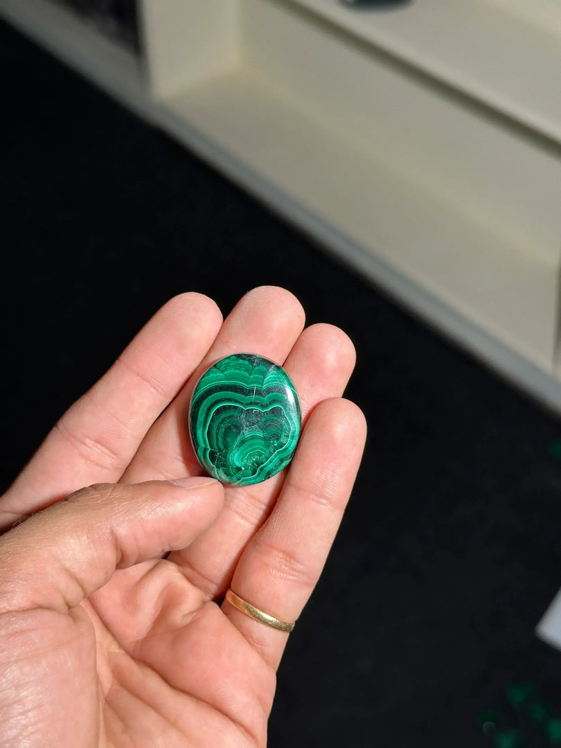 Malachite Gemstone 13.74g – Authentic Energy Healing Stone