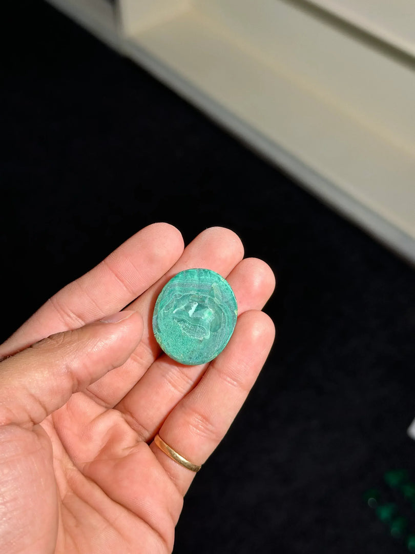 Malachite Gemstone 13.74g – Authentic Energy Healing Stone