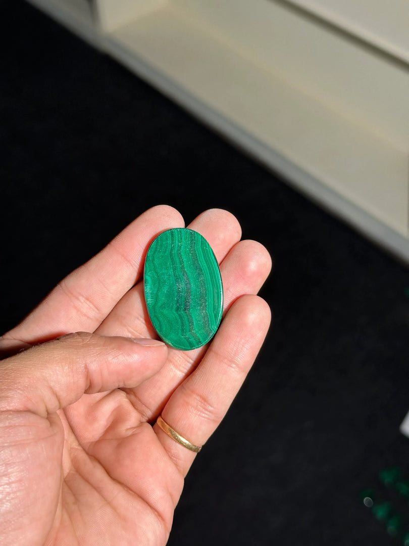 Malachite Healing Stone 13.13g – Natural Green Gemstone