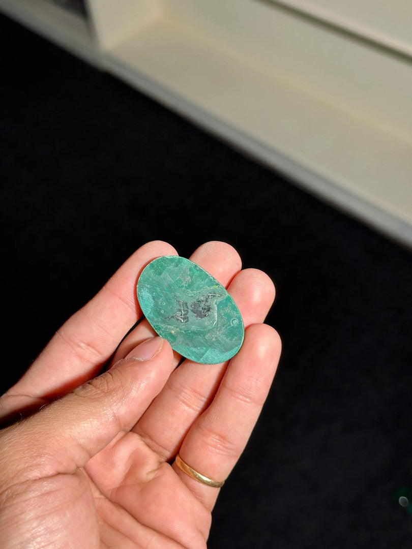 Malachite Healing Stone 13.13g – Natural Green Gemstone
