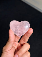 Load image into Gallery viewer, Rose Quartz Heart Crystal 66.84g – Natural Love &amp; Peace Stone