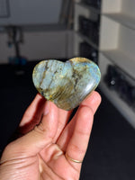 Load image into Gallery viewer, Ruby Zoisite Heart Stone 98.85g – Natural Growth &amp; Healing Crystal