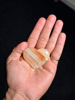 Load image into Gallery viewer, Sardonyx Heart Crystal 61.26g – Natural Courage &amp; Strength Stone