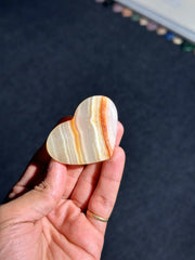 Sardonyx Heart  - 50.15g