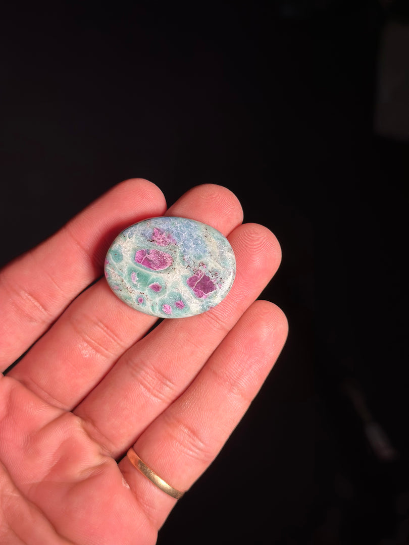 Ruby Fuchsite Natural Healing Stone – 10g Crystal for Emotional Balance & energyy