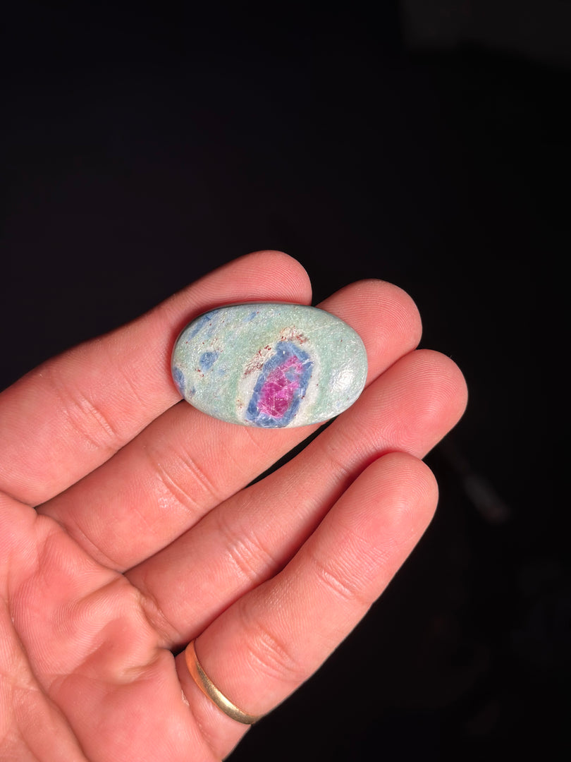 Ruby Fuchsite Crystal Stone – 9.73g Healing Gemstone for Emotional Stability