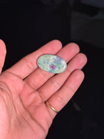 Load image into Gallery viewer, Ruby Fuchsite Tumbled Stone – 7.36g Natural Crystal for Positive energyy Flow