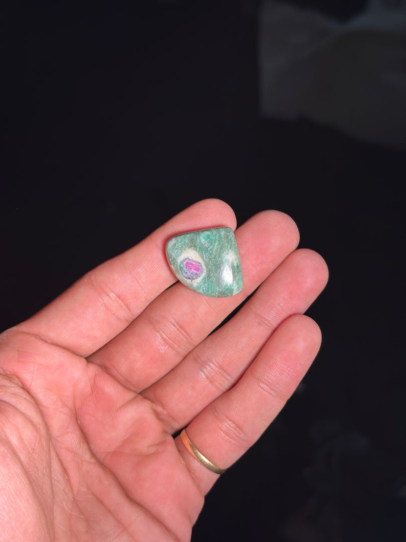 Natural Ruby Fuchsite Stone – 6.5g Healing Crystal for Inner Peace & Balance
