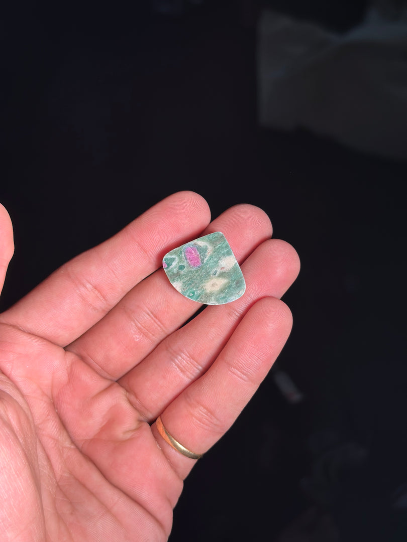 Natural Ruby Fuchsite Stone – 6.5g Healing Crystal for Inner Peace & Balance