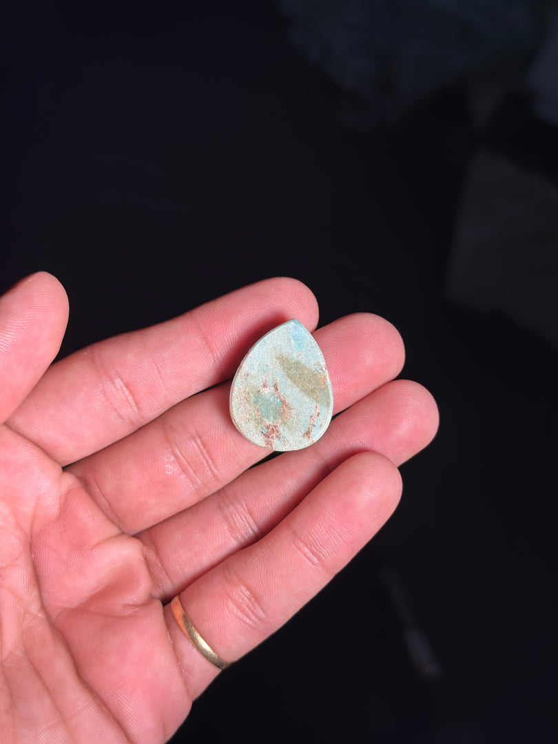 Polished Ruby Fuchsite Stone – 6.96g Natural Crystal for Positive Vibrations