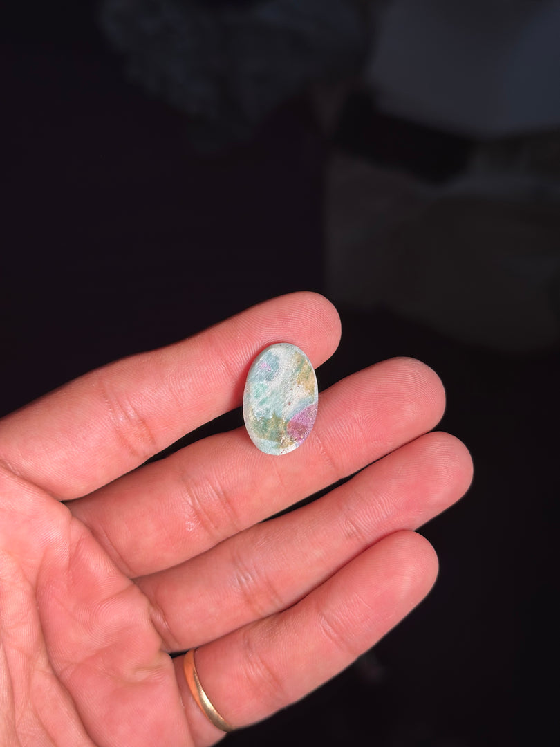 Small Ruby Fuchsite Crystal – 3.35g Natural Healing Stone for Calm & Balance