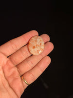 Load image into Gallery viewer, Tumbled Sunstone 10.49g – Natural Gemstone for Happiness, Growth &amp; Empowerment
