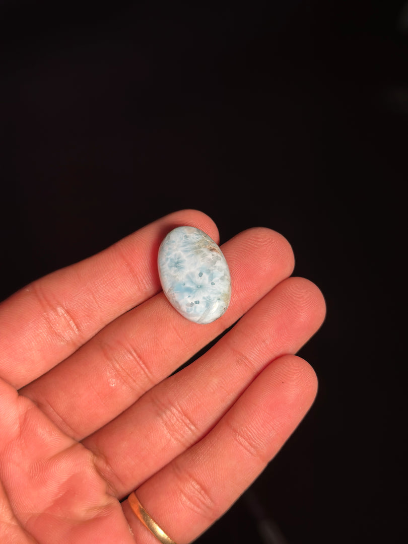 Raw Larimar Stone 5.14g – Caribbean Healing Crystal for Calmness & Emotional Balance