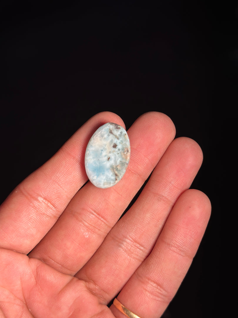 Raw Larimar Stone 5.14g – Caribbean Healing Crystal for Calmness & Emotional Balance